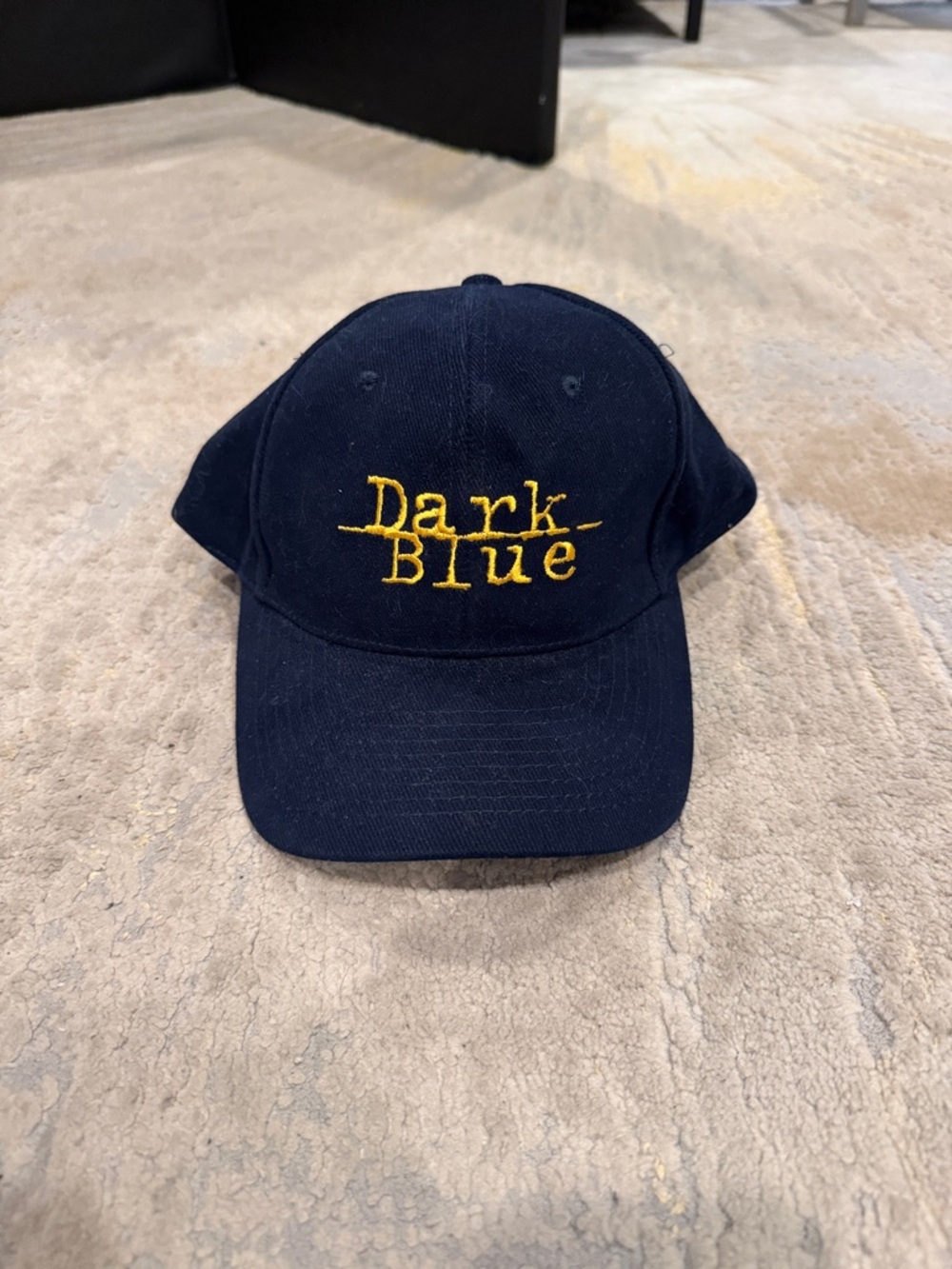 Vintage 2002 Movie Dark Blue Promo Strapback Hat Kurt Russell Ving Rhames‎